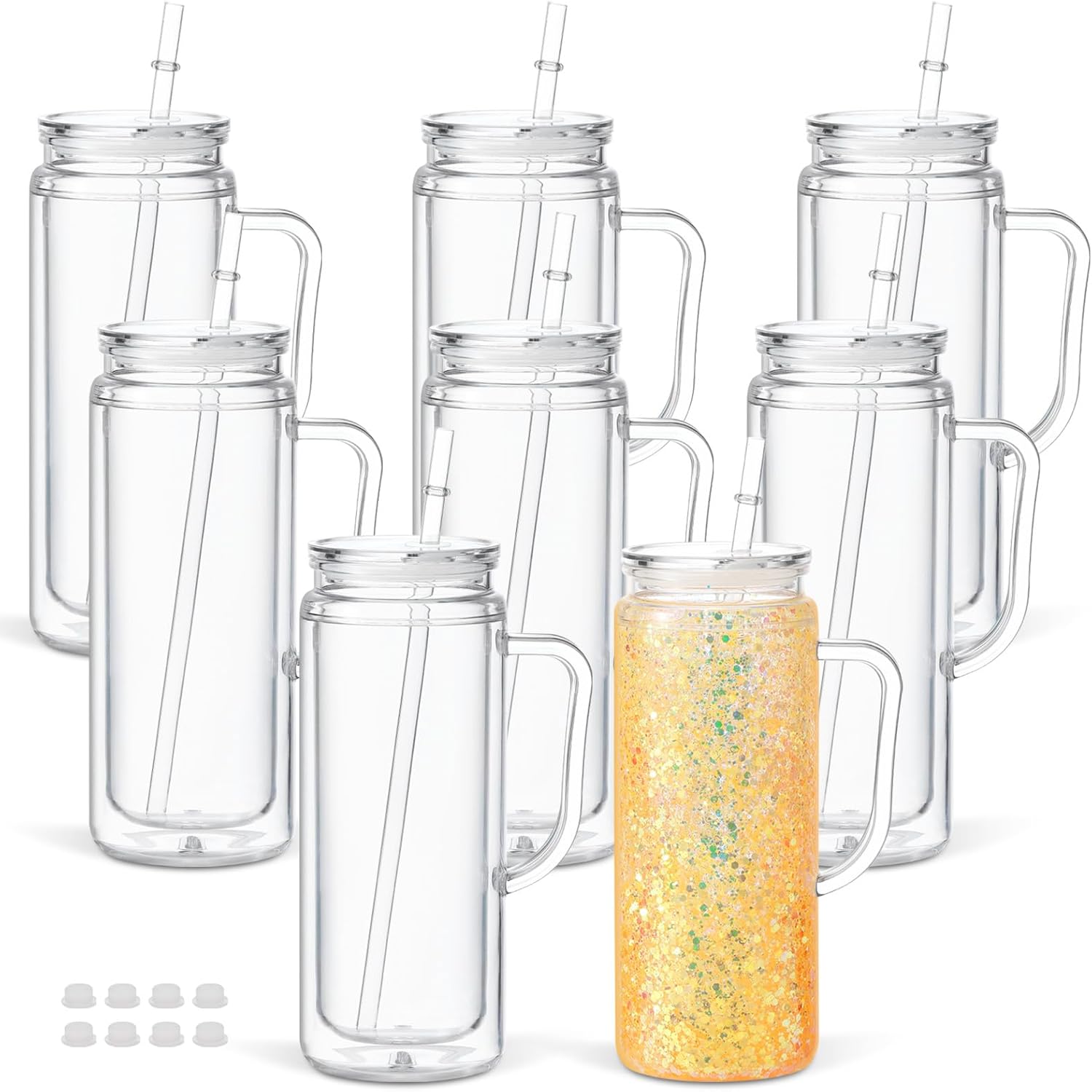 20 oz Straight Cup with Handle