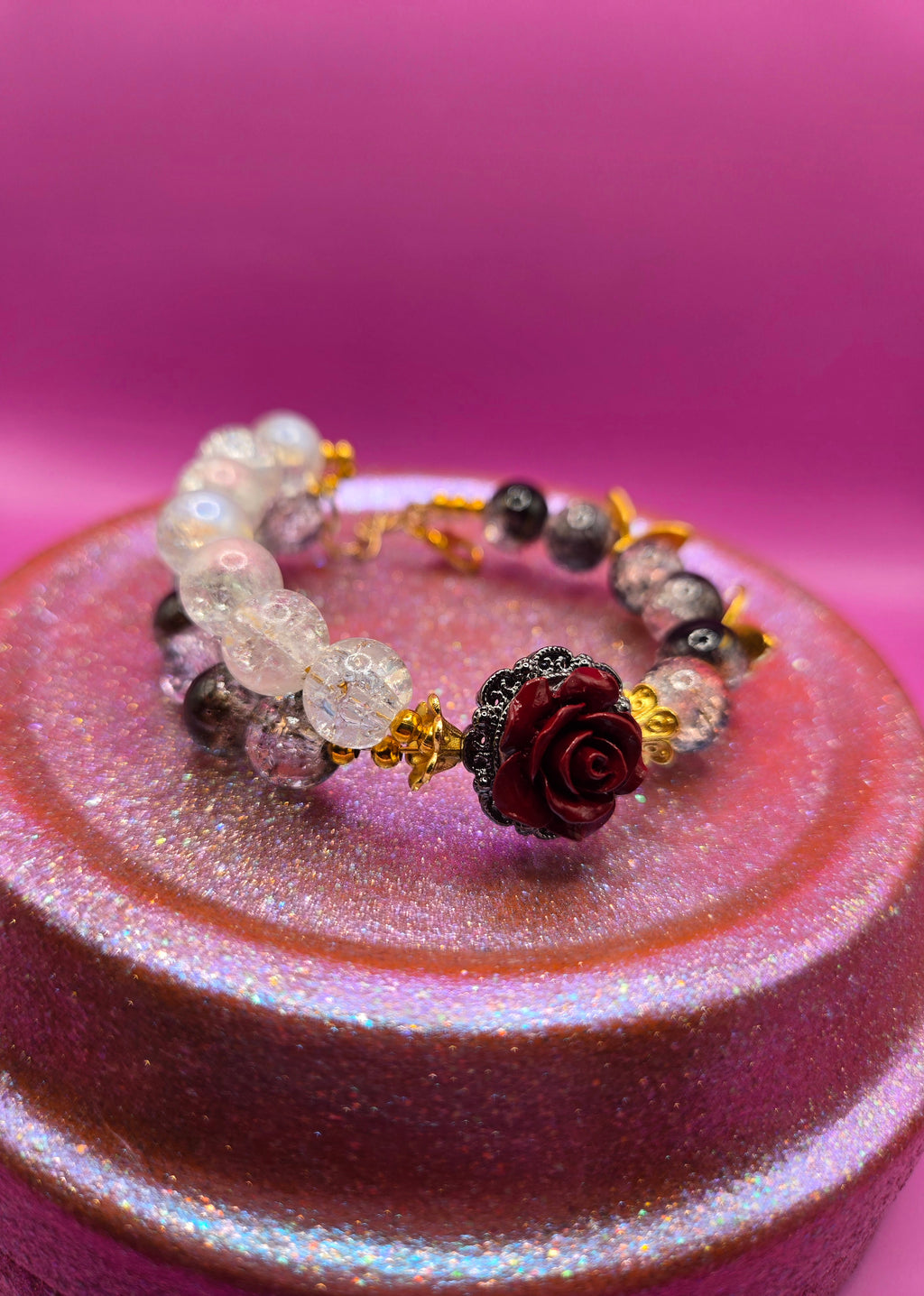 Fancy Style Metal Beaded Bracelets